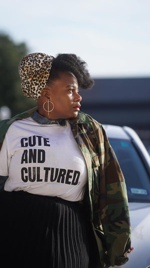 Crop Cute and Cultured shirt