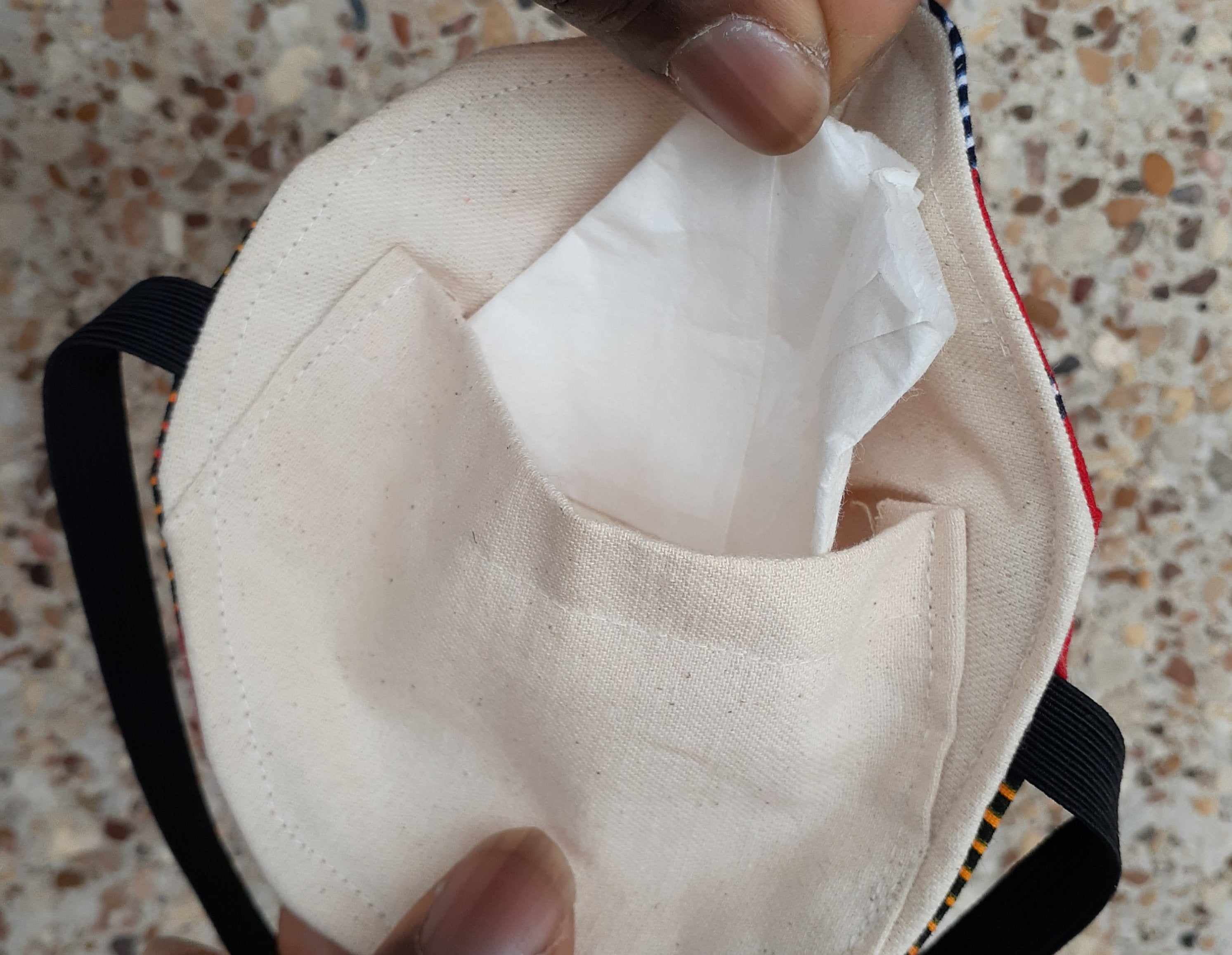 Reusable Face Mask with Filter Pocket