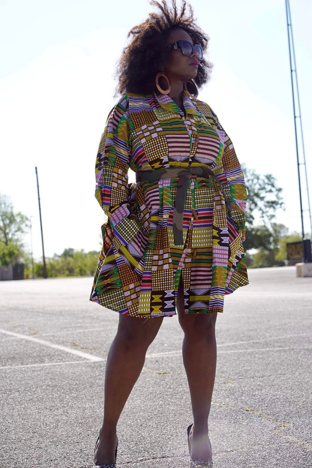 Safula Swing Jacket Dress – borokiniyabo